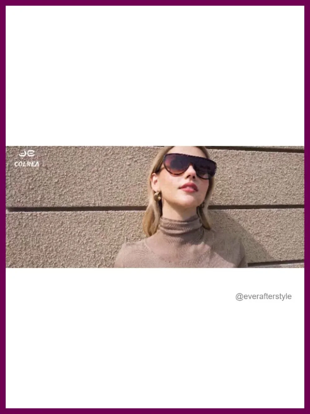 Oversized Aviator Sunglasses Women Retro Shield 70s Vintage UV400 Polycarbonate